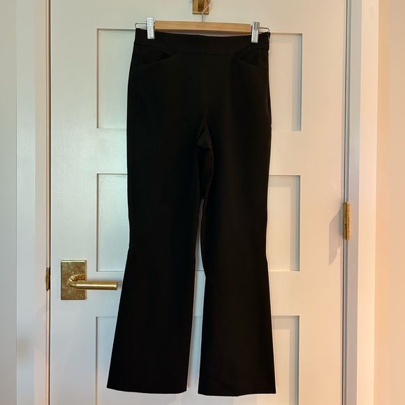 Zara kick flare black trousers - Picture 4 of 8